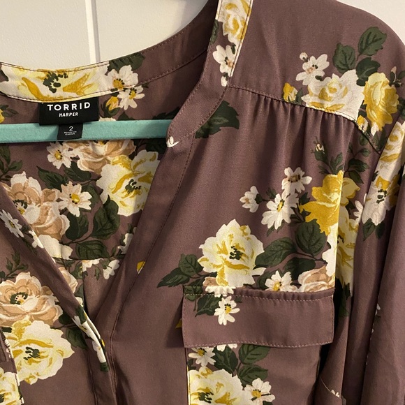 ❌SOLD❌ HARPER MAUVE PURPLE GEORGETTE PULLOVER - Picture 5 of 7